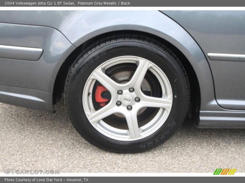 Platinum Grey Metallic / Black 2004 Volkswagen Jetta GLI 1.8T Sedan