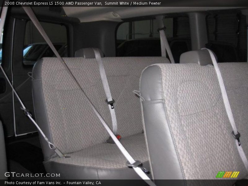 Summit White / Medium Pewter 2008 Chevrolet Express LS 1500 AWD Passenger Van