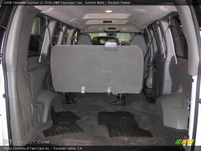Summit White / Medium Pewter 2008 Chevrolet Express LS 1500 AWD Passenger Van