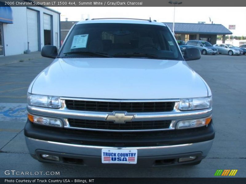 Summit White / Gray/Dark Charcoal 2006 Chevrolet Suburban LT 1500 4x4