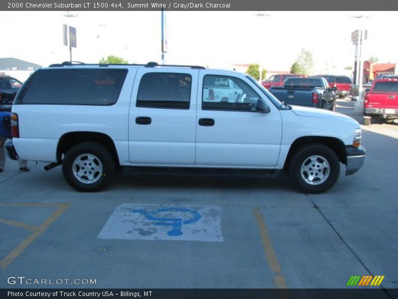 Summit White / Gray/Dark Charcoal 2006 Chevrolet Suburban LT 1500 4x4