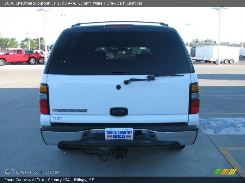 Summit White / Gray/Dark Charcoal 2006 Chevrolet Suburban LT 1500 4x4