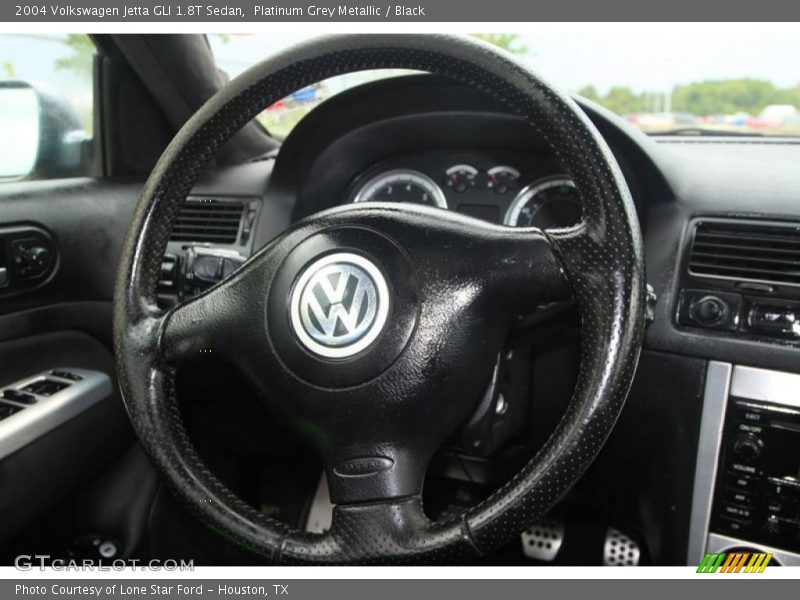 Platinum Grey Metallic / Black 2004 Volkswagen Jetta GLI 1.8T Sedan