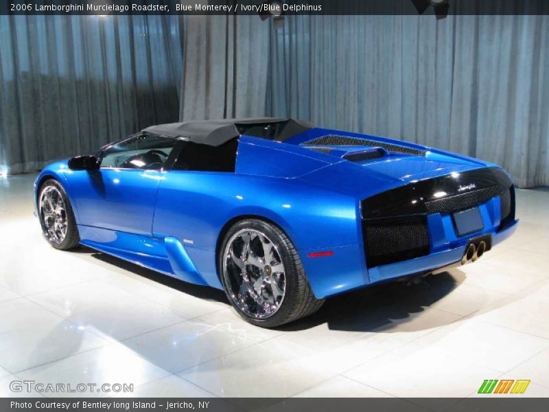 Blue Monterey / Ivory/Blue Delphinus 2006 Lamborghini Murcielago Roadster