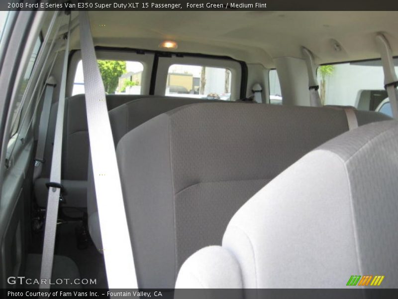 Forest Green / Medium Flint 2008 Ford E Series Van E350 Super Duty XLT 15 Passenger
