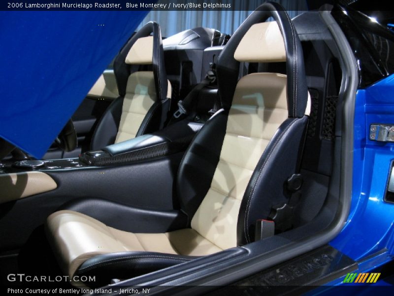 Blue Monterey / Ivory/Blue Delphinus 2006 Lamborghini Murcielago Roadster