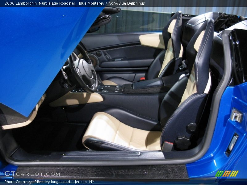 Blue Monterey / Ivory/Blue Delphinus 2006 Lamborghini Murcielago Roadster