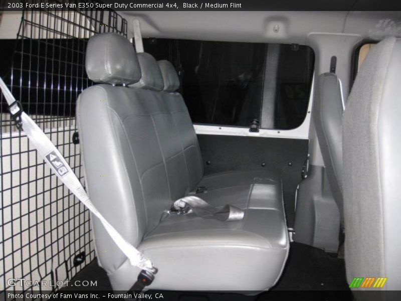 Black / Medium Flint 2003 Ford E Series Van E350 Super Duty Commercial 4x4