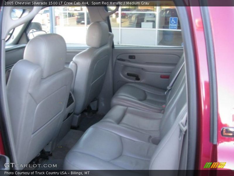 Sport Red Metallic / Medium Gray 2005 Chevrolet Silverado 1500 LT Crew Cab 4x4