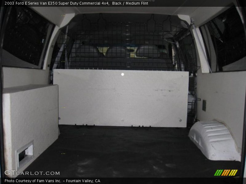 Black / Medium Flint 2003 Ford E Series Van E350 Super Duty Commercial 4x4
