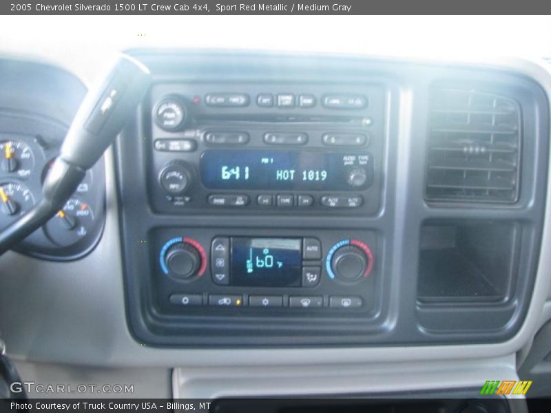 Sport Red Metallic / Medium Gray 2005 Chevrolet Silverado 1500 LT Crew Cab 4x4