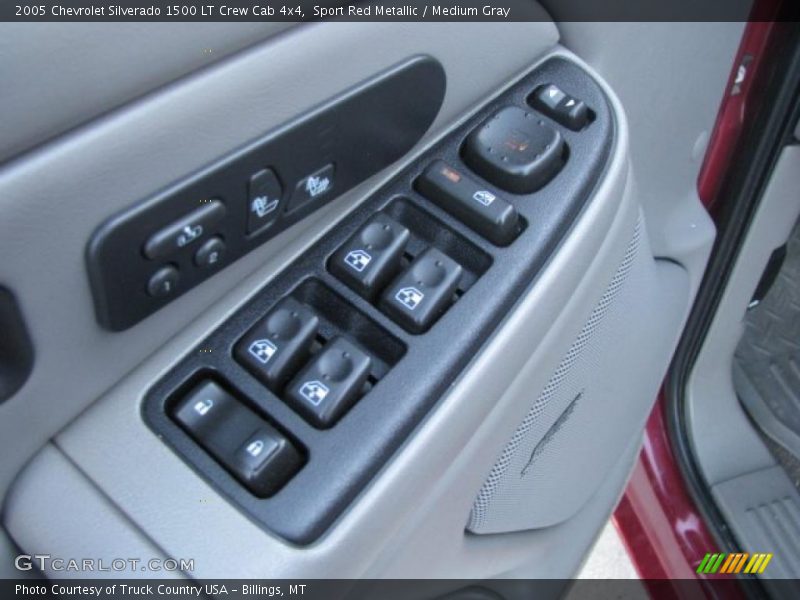 Sport Red Metallic / Medium Gray 2005 Chevrolet Silverado 1500 LT Crew Cab 4x4