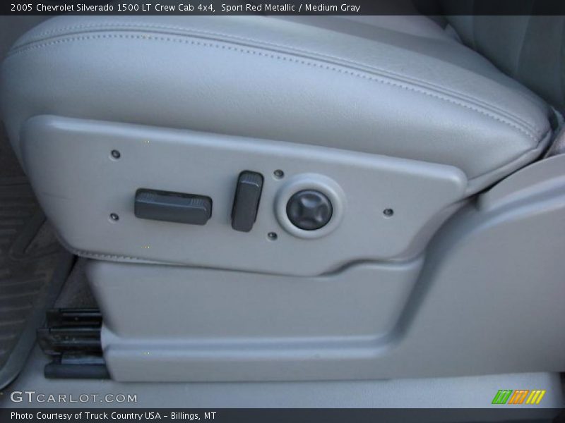 Sport Red Metallic / Medium Gray 2005 Chevrolet Silverado 1500 LT Crew Cab 4x4