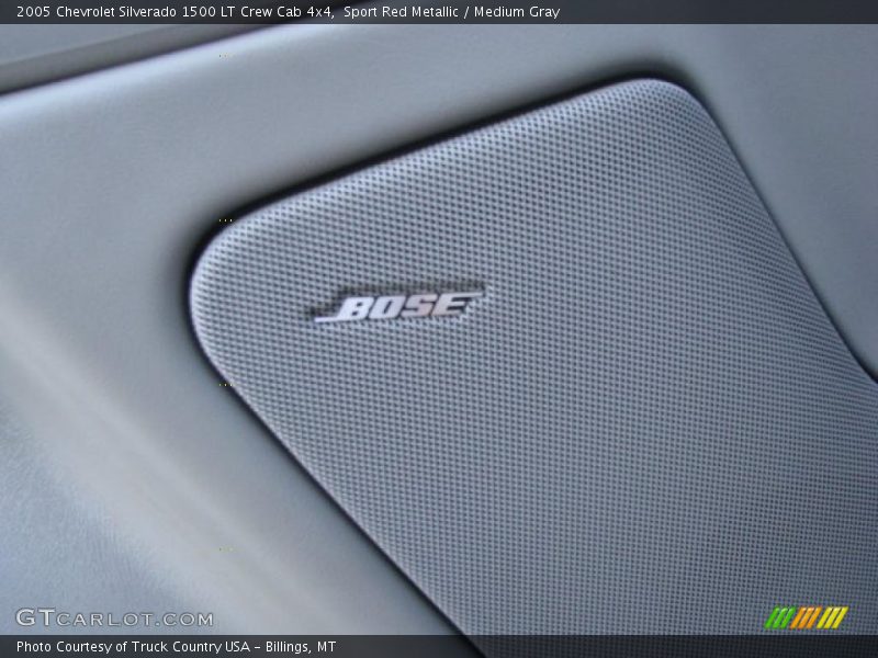 Sport Red Metallic / Medium Gray 2005 Chevrolet Silverado 1500 LT Crew Cab 4x4