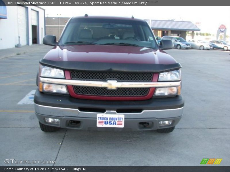 Sport Red Metallic / Medium Gray 2005 Chevrolet Silverado 1500 LT Crew Cab 4x4