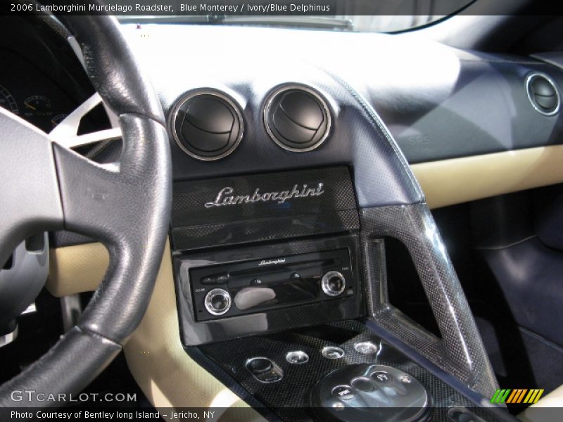 Blue Monterey / Ivory/Blue Delphinus 2006 Lamborghini Murcielago Roadster