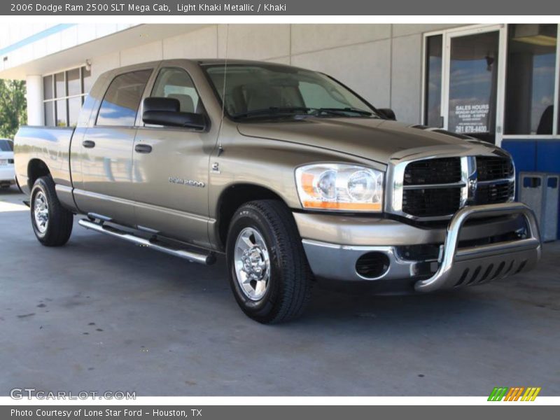 Light Khaki Metallic / Khaki 2006 Dodge Ram 2500 SLT Mega Cab