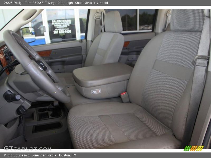 Light Khaki Metallic / Khaki 2006 Dodge Ram 2500 SLT Mega Cab
