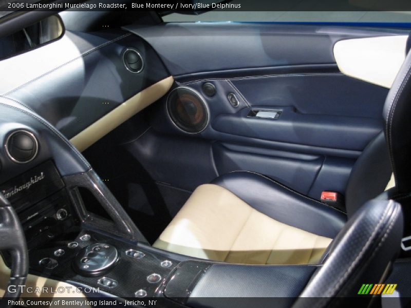 Blue Monterey / Ivory/Blue Delphinus 2006 Lamborghini Murcielago Roadster