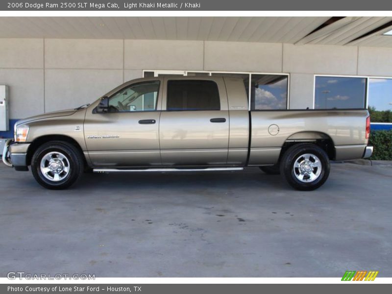 Light Khaki Metallic / Khaki 2006 Dodge Ram 2500 SLT Mega Cab