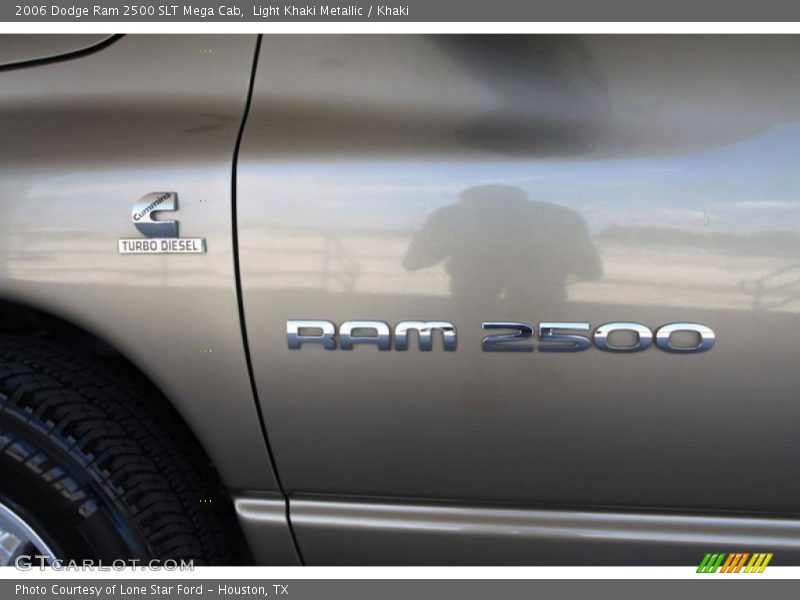Light Khaki Metallic / Khaki 2006 Dodge Ram 2500 SLT Mega Cab