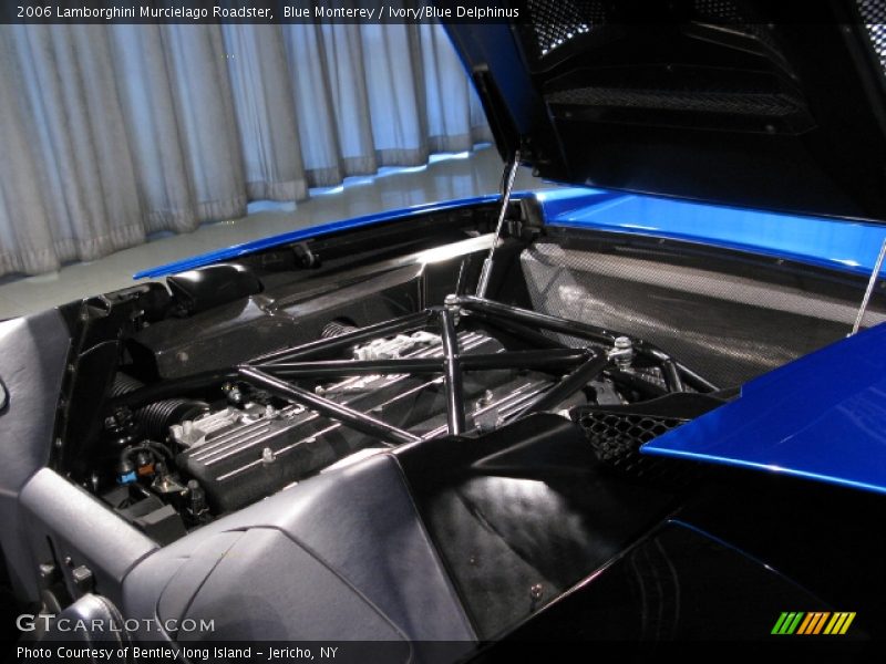 Blue Monterey / Ivory/Blue Delphinus 2006 Lamborghini Murcielago Roadster