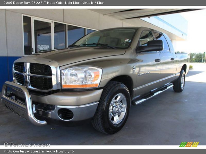 Light Khaki Metallic / Khaki 2006 Dodge Ram 2500 SLT Mega Cab