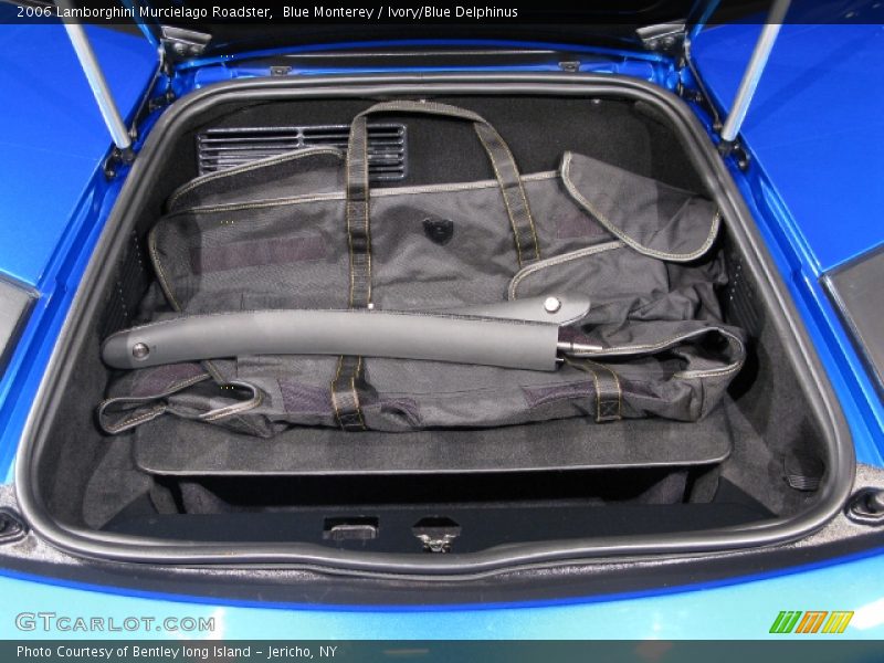 Blue Monterey / Ivory/Blue Delphinus 2006 Lamborghini Murcielago Roadster