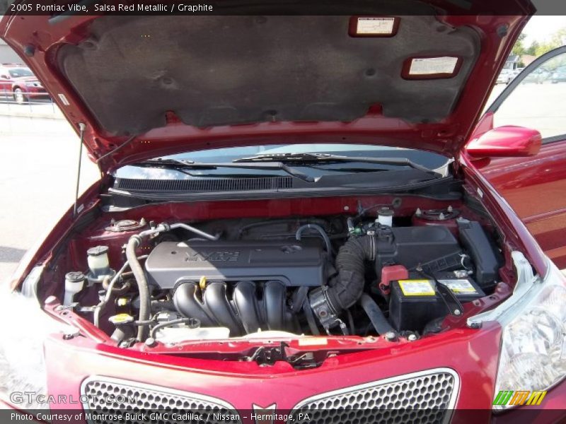 Salsa Red Metallic / Graphite 2005 Pontiac Vibe