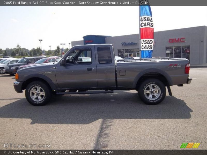 Dark Shadow Grey Metallic / Medium Dark Flint 2005 Ford Ranger FX4 Off-Road SuperCab 4x4