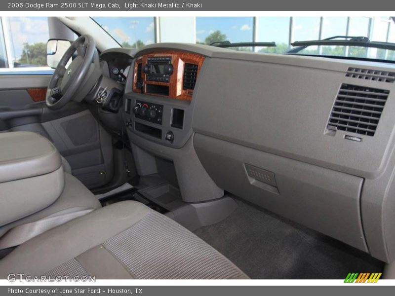 Light Khaki Metallic / Khaki 2006 Dodge Ram 2500 SLT Mega Cab