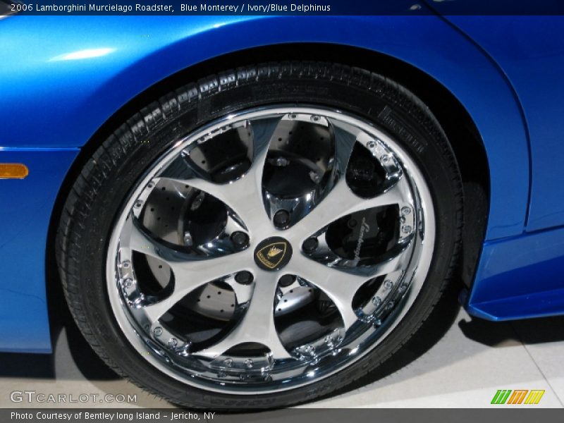 Blue Monterey / Ivory/Blue Delphinus 2006 Lamborghini Murcielago Roadster