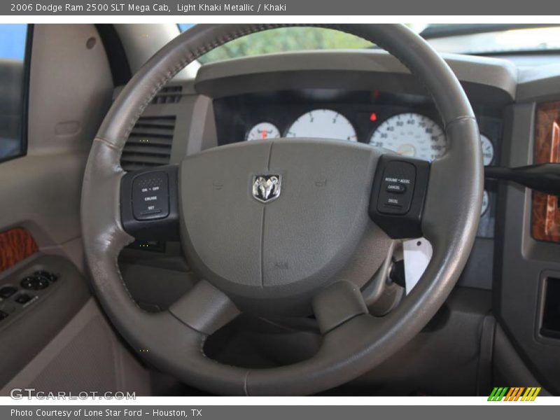 Light Khaki Metallic / Khaki 2006 Dodge Ram 2500 SLT Mega Cab