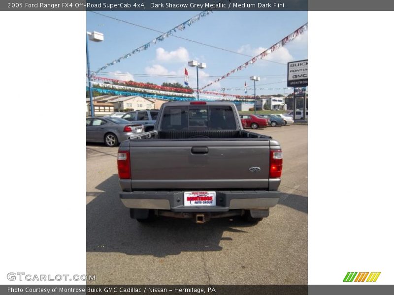 Dark Shadow Grey Metallic / Medium Dark Flint 2005 Ford Ranger FX4 Off-Road SuperCab 4x4