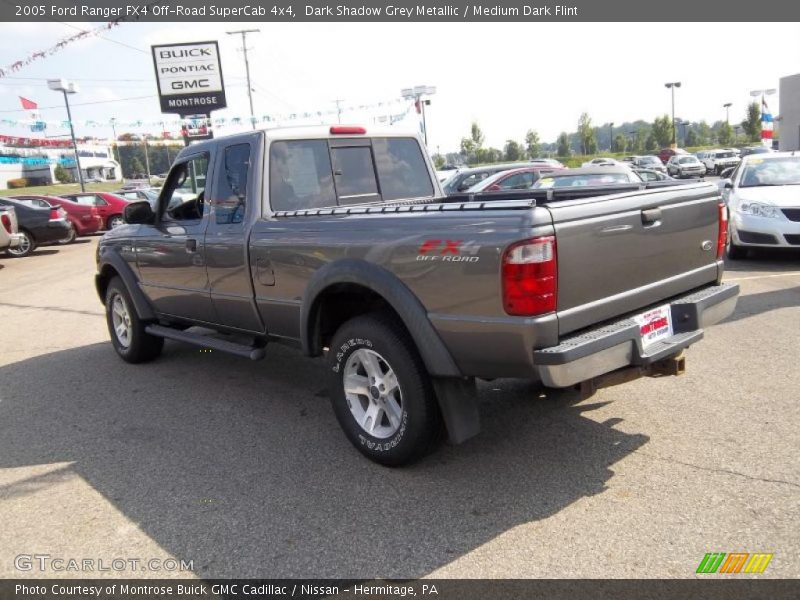 Dark Shadow Grey Metallic / Medium Dark Flint 2005 Ford Ranger FX4 Off-Road SuperCab 4x4