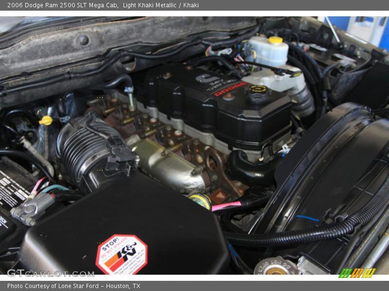 Light Khaki Metallic / Khaki 2006 Dodge Ram 2500 SLT Mega Cab