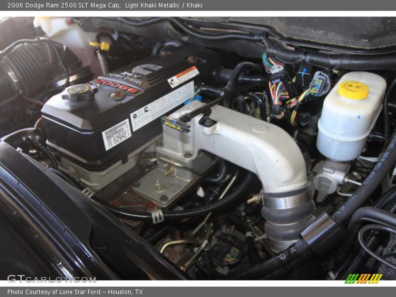 Light Khaki Metallic / Khaki 2006 Dodge Ram 2500 SLT Mega Cab