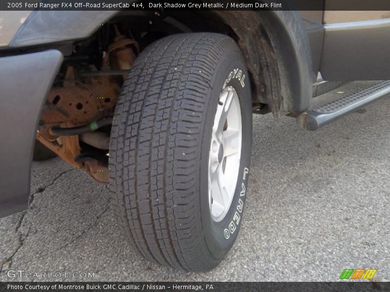 Dark Shadow Grey Metallic / Medium Dark Flint 2005 Ford Ranger FX4 Off-Road SuperCab 4x4