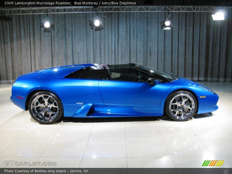 Blue Monterey / Ivory/Blue Delphinus 2006 Lamborghini Murcielago Roadster