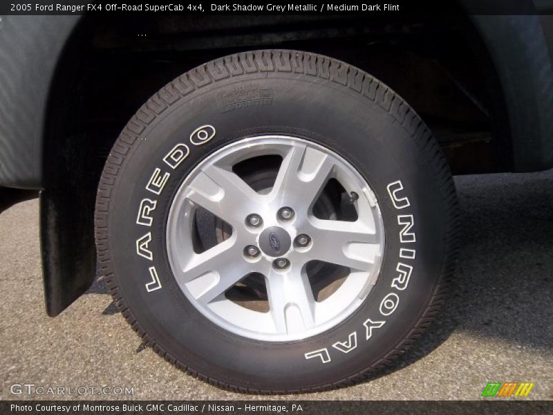Dark Shadow Grey Metallic / Medium Dark Flint 2005 Ford Ranger FX4 Off-Road SuperCab 4x4