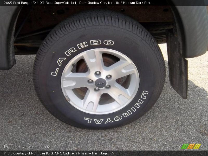 Dark Shadow Grey Metallic / Medium Dark Flint 2005 Ford Ranger FX4 Off-Road SuperCab 4x4