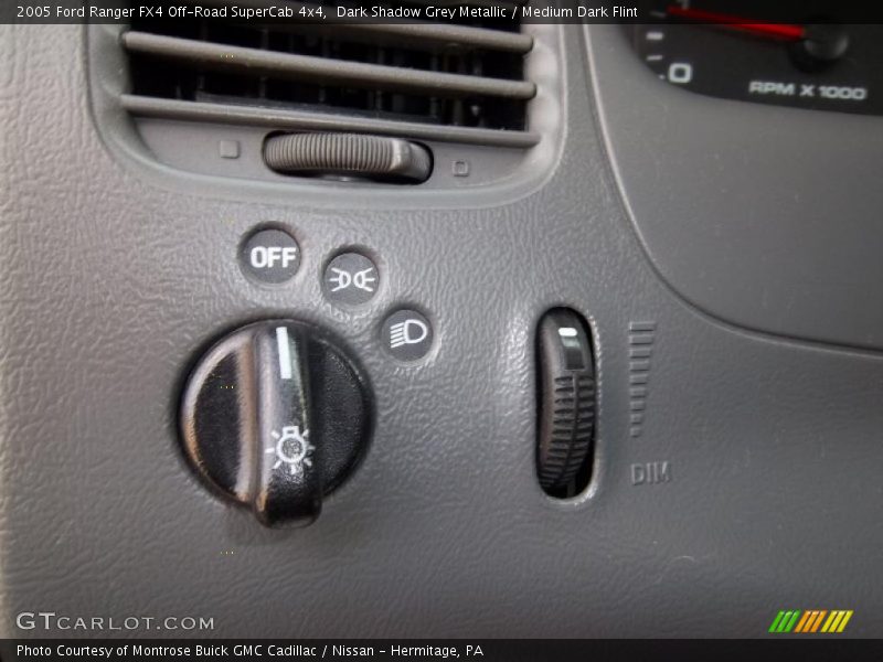Dark Shadow Grey Metallic / Medium Dark Flint 2005 Ford Ranger FX4 Off-Road SuperCab 4x4
