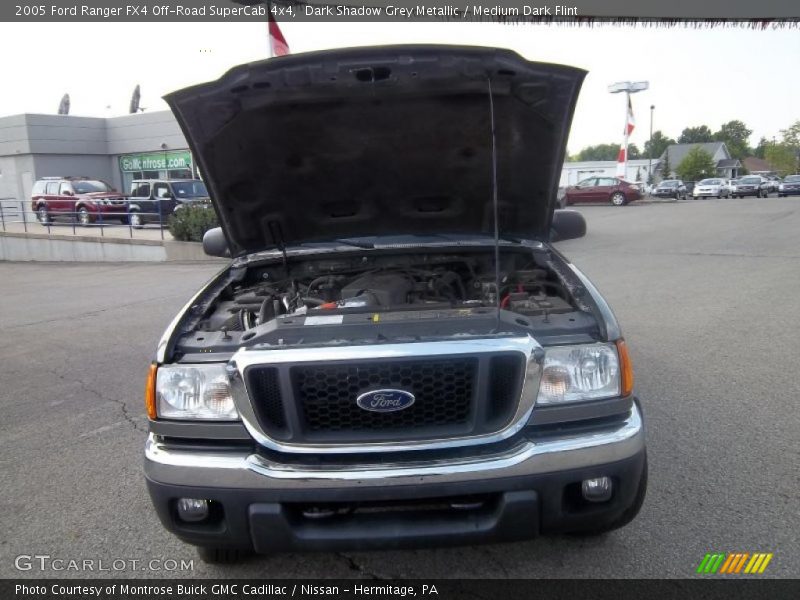 Dark Shadow Grey Metallic / Medium Dark Flint 2005 Ford Ranger FX4 Off-Road SuperCab 4x4