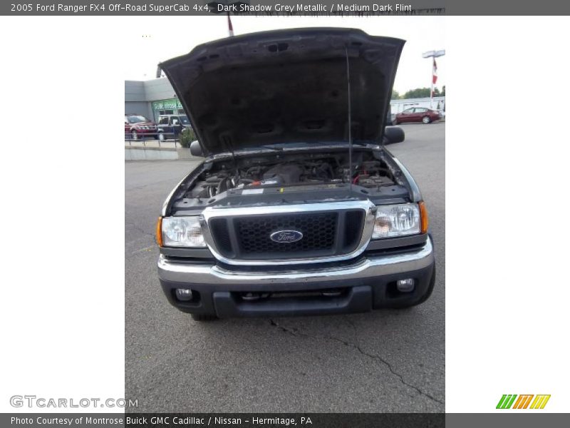 Dark Shadow Grey Metallic / Medium Dark Flint 2005 Ford Ranger FX4 Off-Road SuperCab 4x4