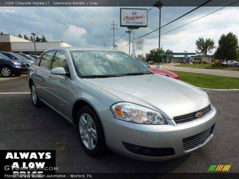 Silverstone Metallic / Gray 2006 Chevrolet Impala LT