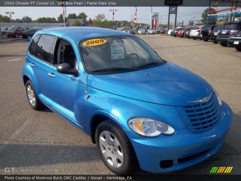 Surf Blue Pearl / Pastel Slate Gray 2009 Chrysler PT Cruiser LX