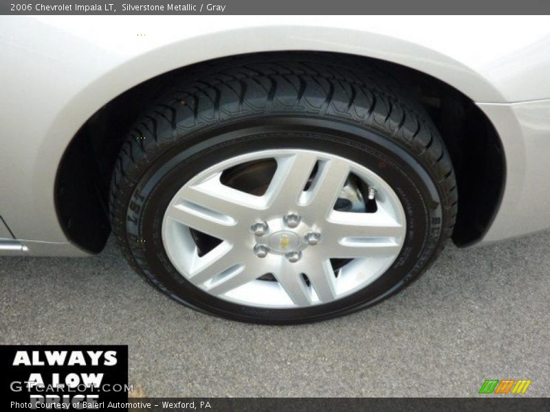 Silverstone Metallic / Gray 2006 Chevrolet Impala LT