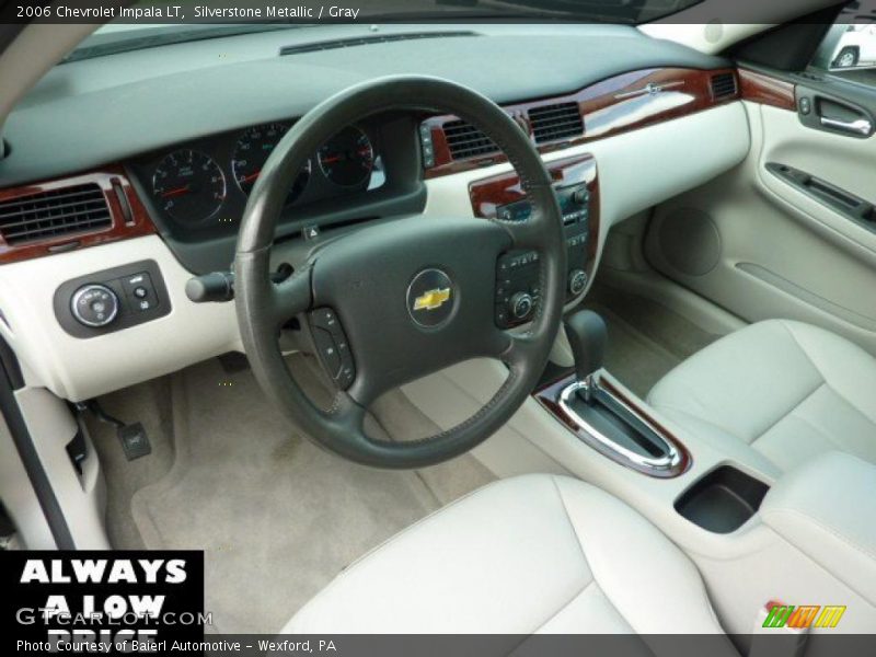 Silverstone Metallic / Gray 2006 Chevrolet Impala LT