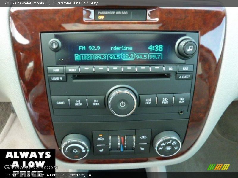 Silverstone Metallic / Gray 2006 Chevrolet Impala LT