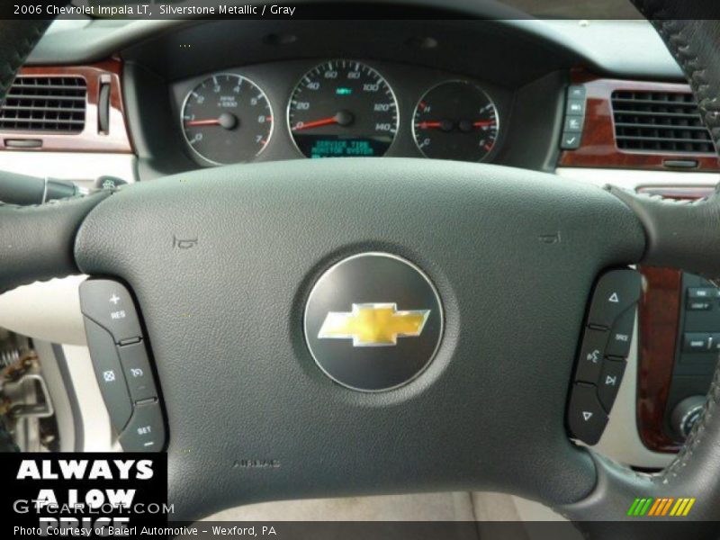 Silverstone Metallic / Gray 2006 Chevrolet Impala LT